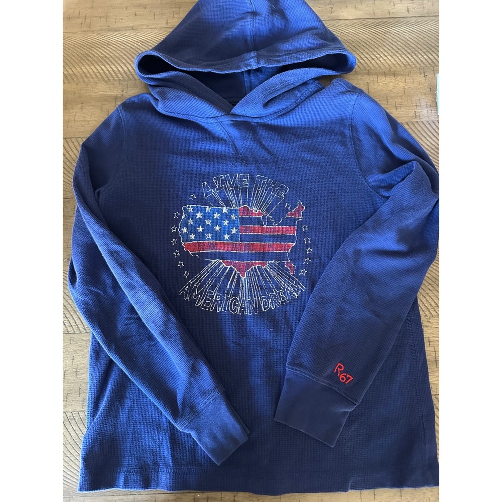 Polo Ralph Lauren Adult XS/S Youth Large 14-16 Live the American Dream"  Hoodie